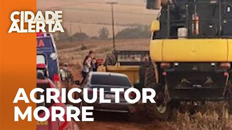 Agricultor morre em acidente colheitadeira em Goioerê YouTube