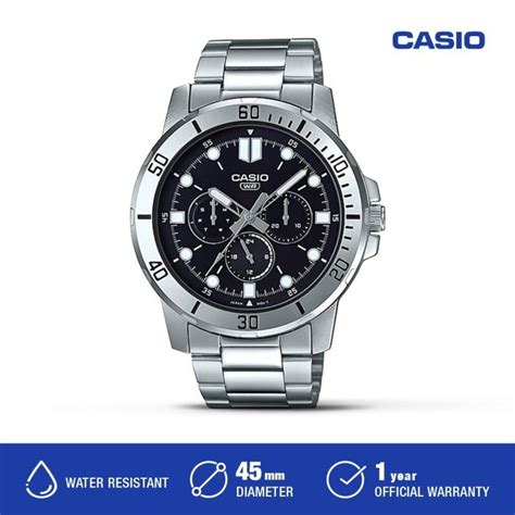 Jual Jam Tangan Casio Analog Pria MTP VD300D 1EUDF Shopee Indonesia