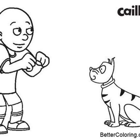 Caillou Coloring Pages Coloring Pages - Free Printable Coloring Pages