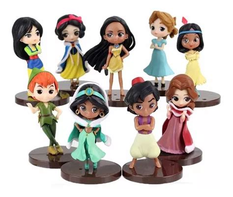 Bonecas Princesas Da Disney Q Posket Miniatura Colecion Vel