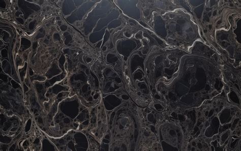 Premium Photo | A black marble wallpaper background luxury black marble ...