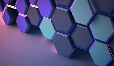 A minimalist futuristic desktop wallpaper with geometric Background