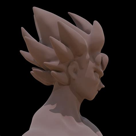 Goku Dragon Ball Nude Fan Art STL FBX NSFW 3D File For 3D PrintingCults