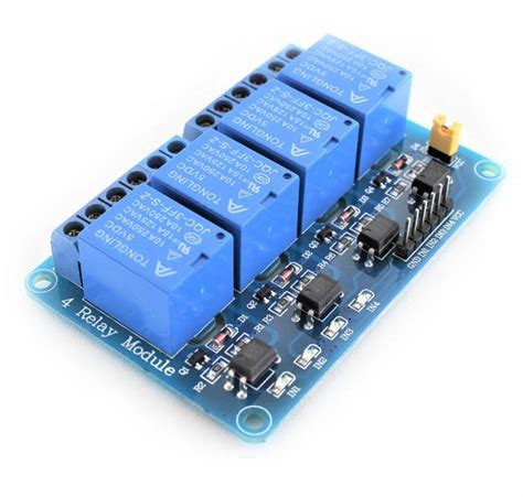 Hobbytronics Channel Relay Module With Opto Coupler V