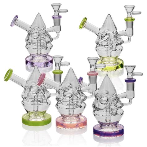 Esigo Unique Cannon Shape Wholesale Slime Transparent Hookah Shisha