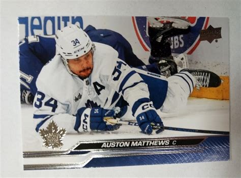 2023 24 UD Series 1 Auston Matthews Keitaan Verkkokauppa