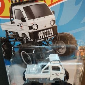 Mattel Other Hot Wheels Mazda Autozam Hw Dream Garage Collection White Monster Truck