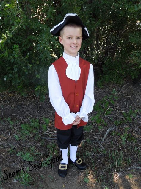 Male Colonial Costume Boy Patriot Costume Curriculum Days Boys Etsy