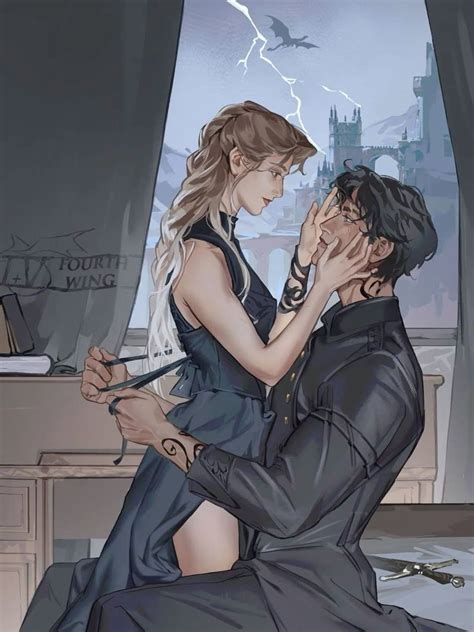 Violet & Xaden / Fourth Wing / Iron Flame / Onyx Storm in 2025 | Wings