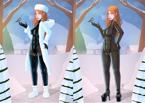 Latex In The Snow By Dtenshi Hentai Foundry