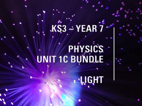 Light Ks3 Bundle Year 7 Teaching Resources