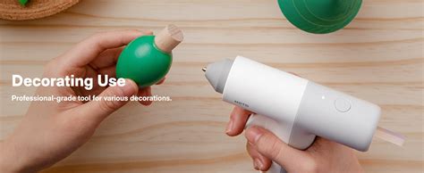 Amazon HOTO Cordless Hot Glue Gun Minimalist Style S Heating Fast Smart Power Off