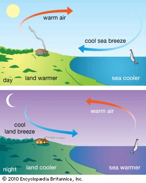 Land & Sea Breezes - Remembering 8th Grade Science