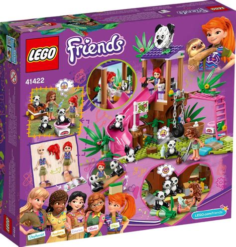Конструктор LEGO Friends Джунгли: домик для панд на дереве 265 деталей ...