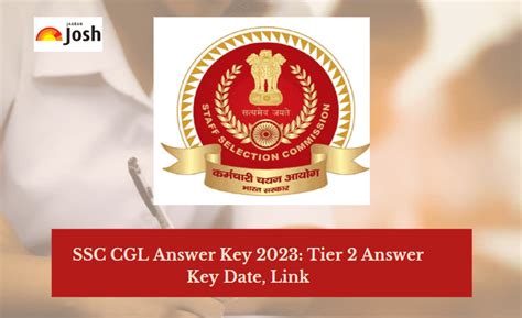 SSC CGL Answer Key 2023 Out CGL Tier 2 Answer Key Link Response Sheet