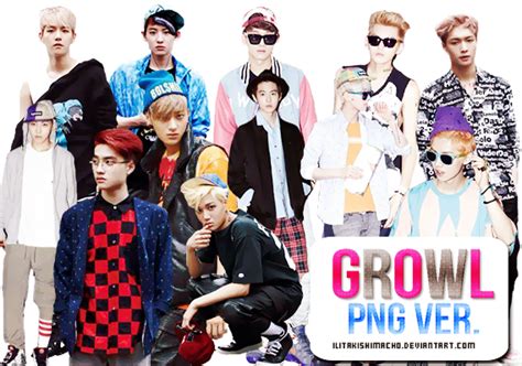 Exo Kai Growl Png