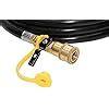 Amazon DOZYANT 12 Feet Low Pressure Propane Quick Connect Hose