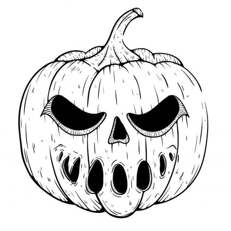 Desenho De Halloween Para Colorir Imagem E Molde E Para Imprimir