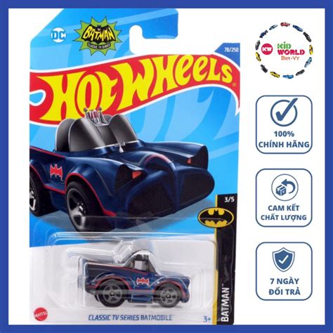 Xe M H Nh Hot Wheels Basic Batman Classic Tv Series Batmobile Hcw Shopee Vi T Nam