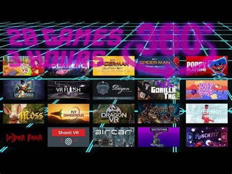 Capturing 20 VR games in 360 - see how games look before playing in full 360 : r/VRGaming