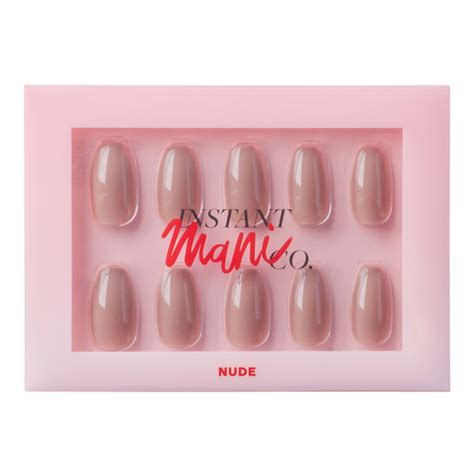Buy Instant Mani Nude Press On Nails Set Sephora Australia
