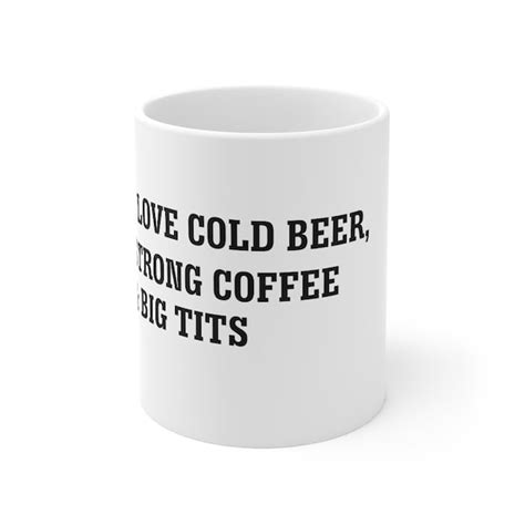 Coffee Mug Love Tits Etsy