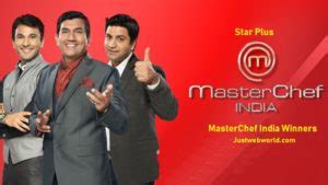 MasterChef India Winners List of All Seasons With Pictures