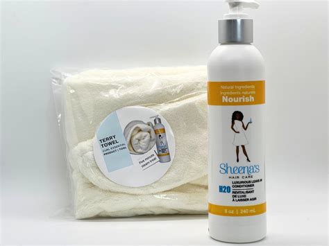 Nourish + Terry Towel Steam Wrap | Sheena's Hair Care