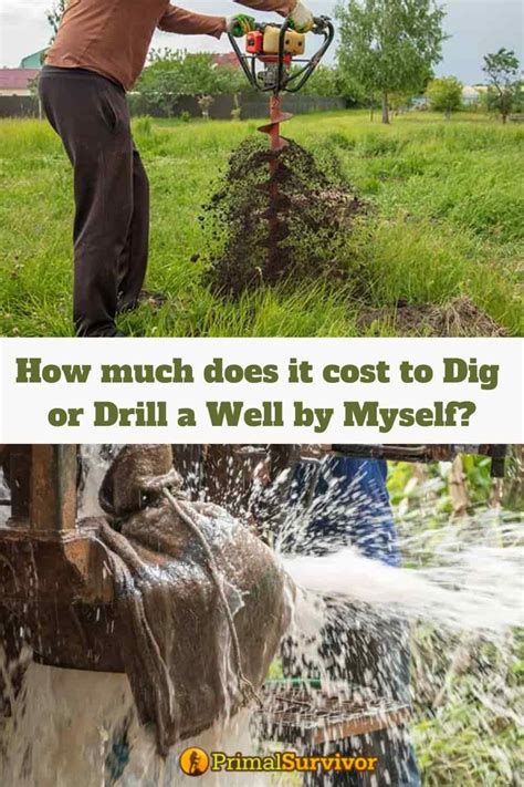 how much does a well cost to dig