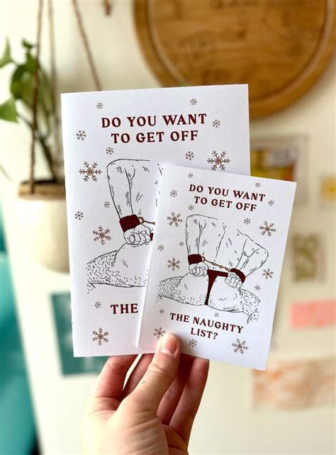 Erotic Xmas Queer Gay LGBTQ Christmas Card Festive Trans Couple Art Print Kink Sexy Nude