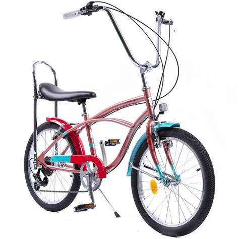 Велосипед Pegas Strada Mini 7S 20 цола розов - eMAG.bg