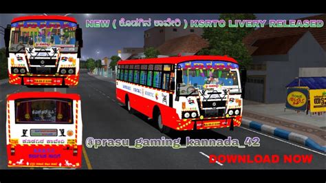 🔰new Ksrtc Livery Released For Bussid Review Download Now