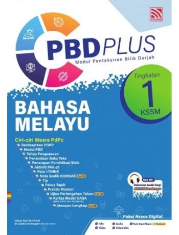 PBD PLUS BAHASA MELAYU TINGKATAN 1 KSSM IISBN 9789670084848 CAIE