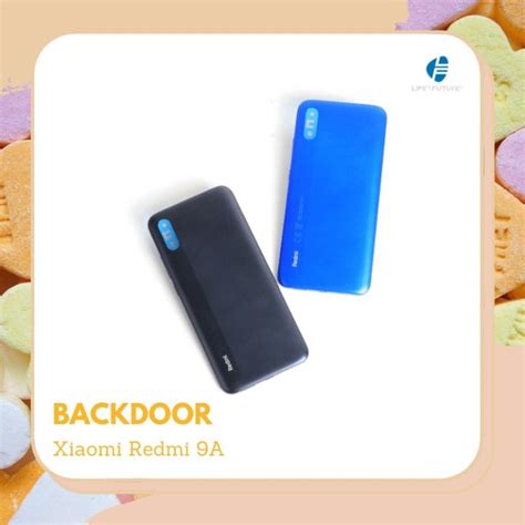 Backdoor Back Casing Casing Tutup Belakang Xiaomi Redmi 9A Lazada