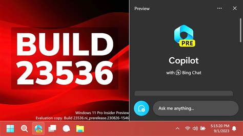 New Windows 11 Build 23536 New Apps Updates Copilot AI Fixed And