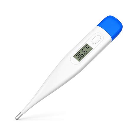 Premium Photo Electronic Digital Thermometer Isolated On White