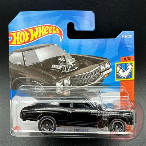 HOT WHEELS CHEVELLE SS Express Black Muscle Mania P Case PicClick UK