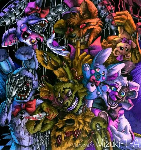 Five Nights at Freddy's fanart, Mizuki- T-A on ArtStation at https ...