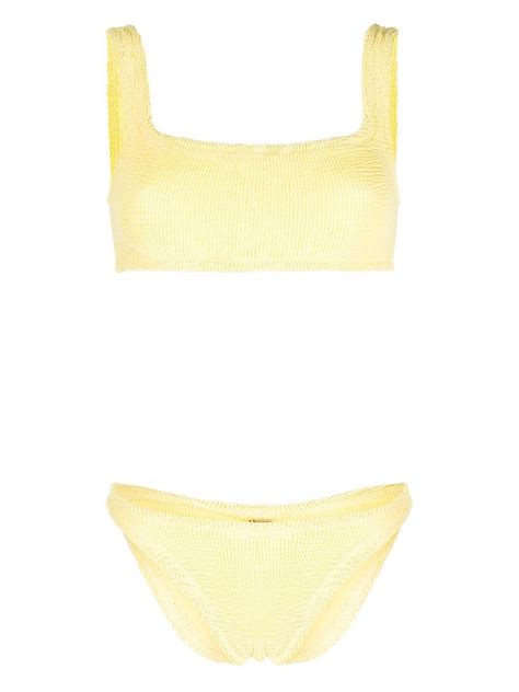Hunza G Yellow Xandra Bikini ModeSens