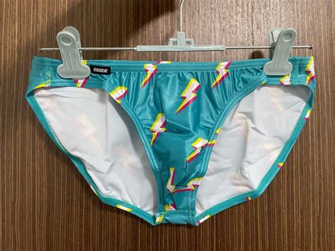 EGDE Thunder Super Low Rise Bikini Underwear Green Men S Fashion Bottoms New