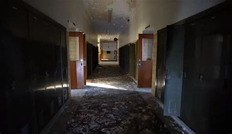 Abandoned for Decades: Catholic High School in Detroit, Michigan