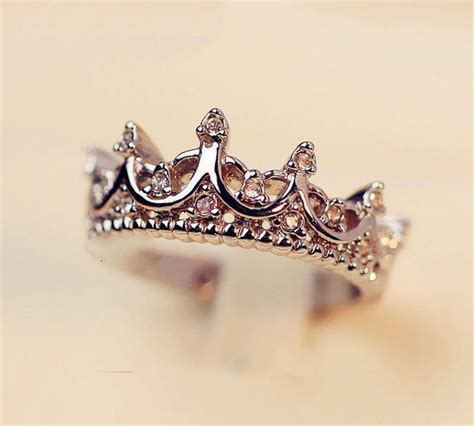 925 Silver Princess Crown Ring -03322 – iHomeGifts