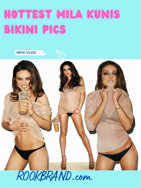 Hottest Mila Kunis In A Bikini Pics Rookbrand