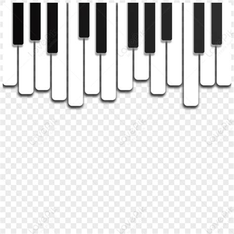 Paper Cut Style Staggered Black And White Piano Keys,illustration ...