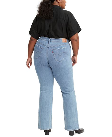 Levis Trendy Plus Size 315 Mid Rise Shaping Bootcut Jeans Macys