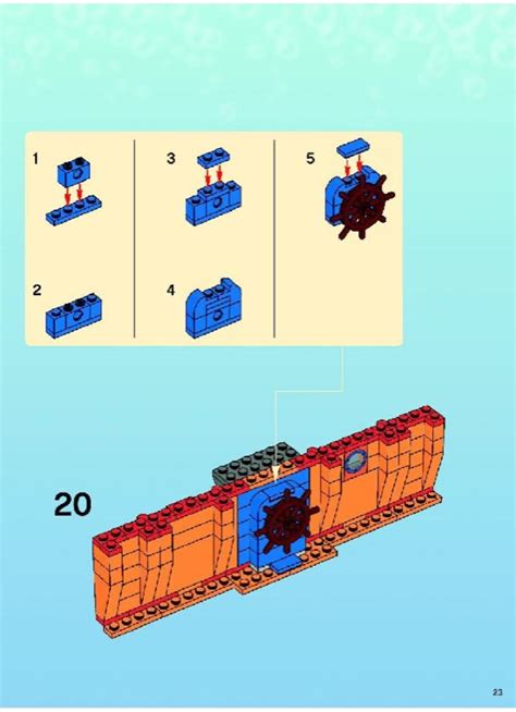 Lego Instructions For Set Good Neighbours At Bikini Bottom Spongebob Squarepants None