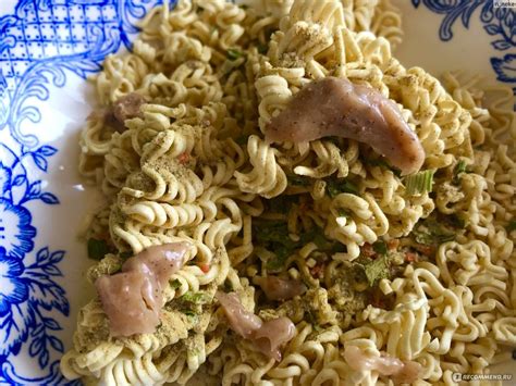 Лапша быстрого приготовления Биг Ланч с тушеной курицей и луком - «И ...