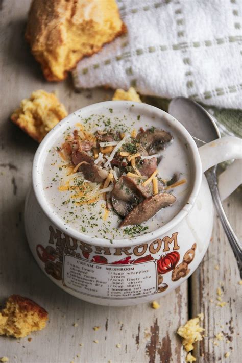 Cream of Mushroom Soup - Sandra's Easy Cooking Soup Recipes