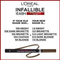 Buy L Oreal Paris Brow Micro Tattoo Blonde Online At Chemist Warehouse