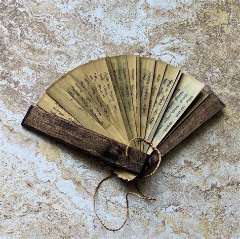 18th C Manuscript Fan Lontar Palm Leaf Hand Carved Wood Cover Etsy